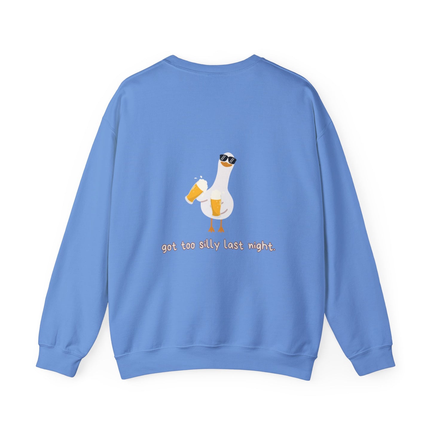 Got Too Silly Last Night Unisex Heavy Blend™ Crewneck Sweatshirt