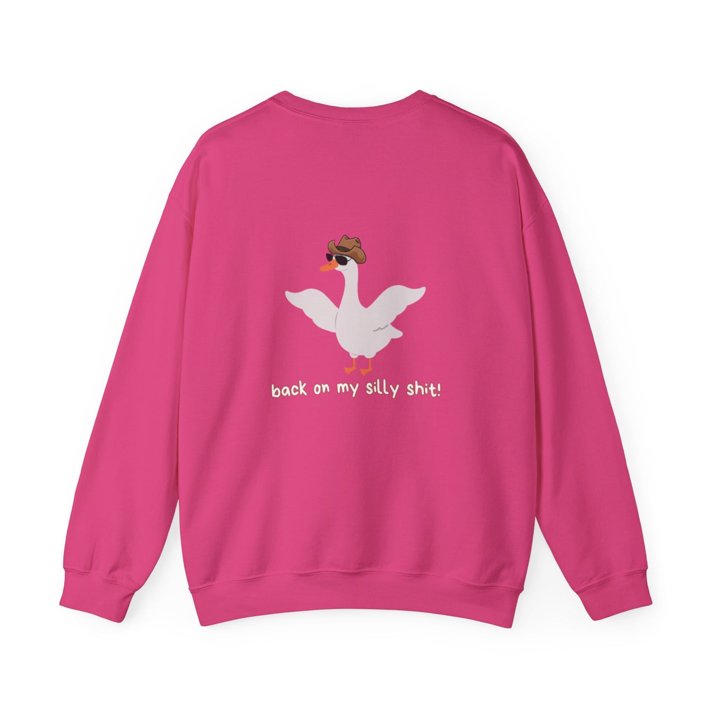 Back On My Silly Shit! Unisex Heavy Blend™ Crewneck Sweatshirt