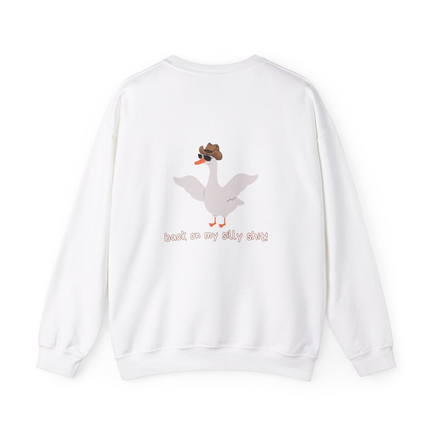 Back On My Silly Shit! Unisex Heavy Blend™ Crewneck Sweatshirt