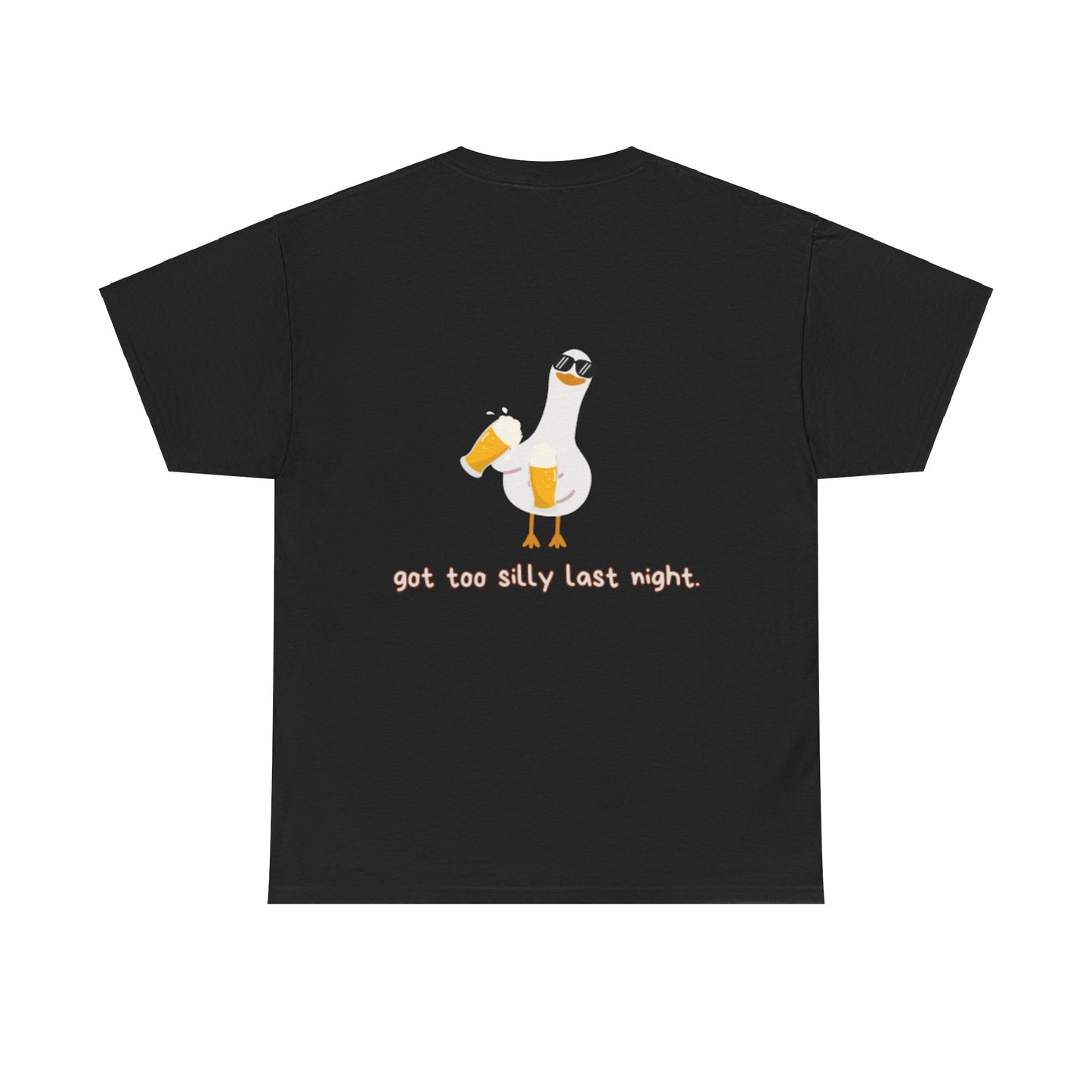 Got Too Silly Last Night Unisex Heavy Cotton Tee