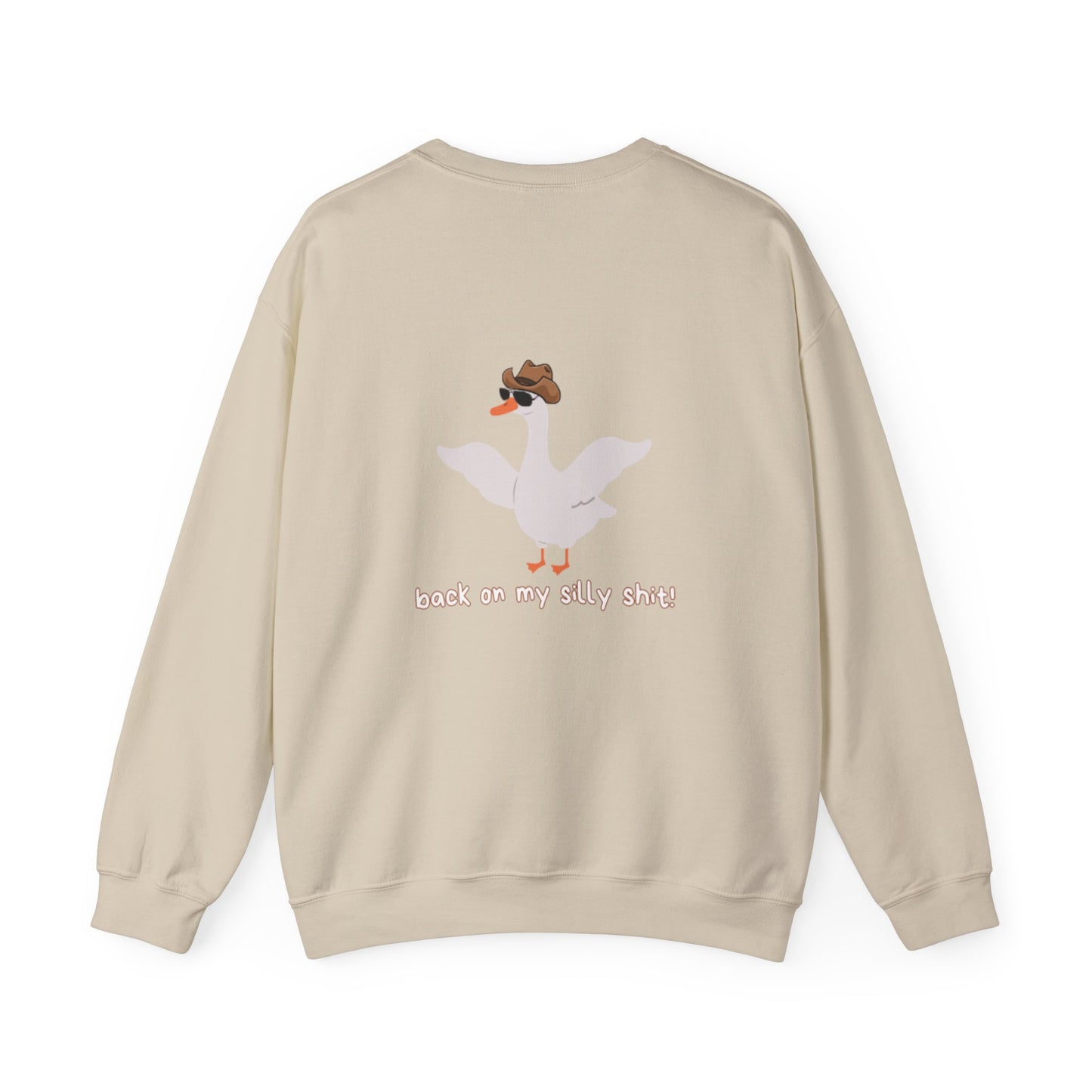 Back On My Silly Shit! Unisex Heavy Blend™ Crewneck Sweatshirt