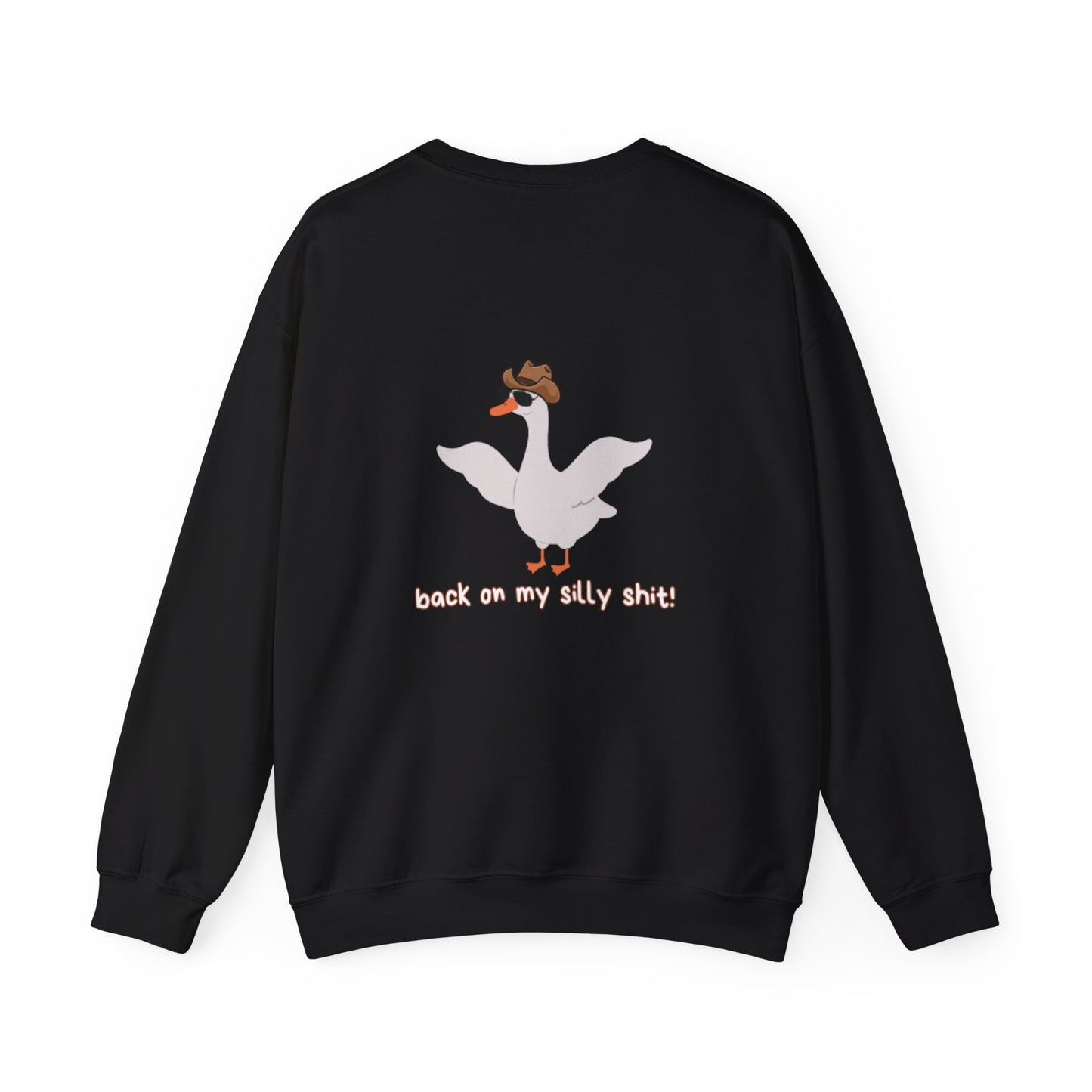 Back On My Silly Shit! Unisex Heavy Blend™ Crewneck Sweatshirt