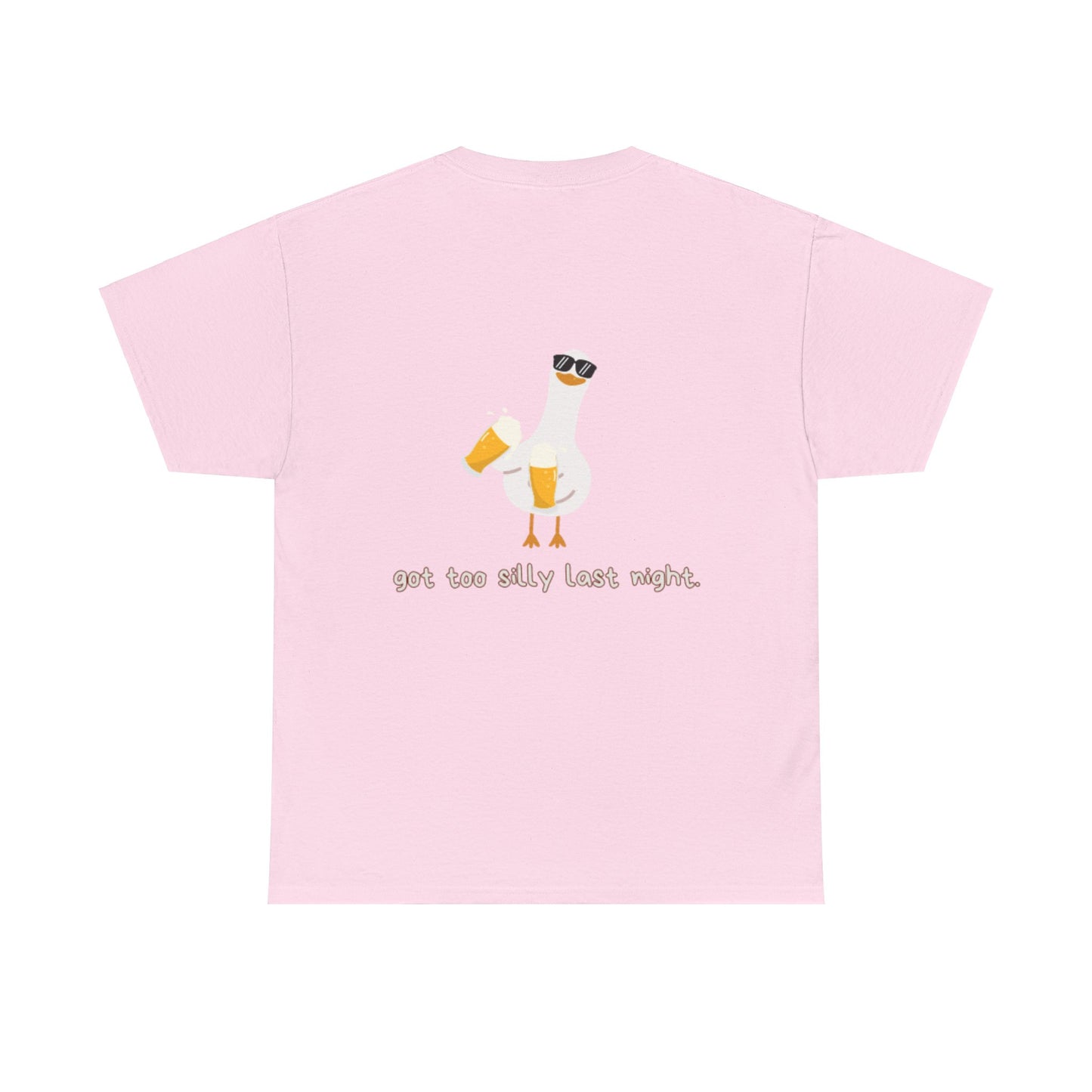 Got Too Silly Last Night Unisex Heavy Cotton Tee