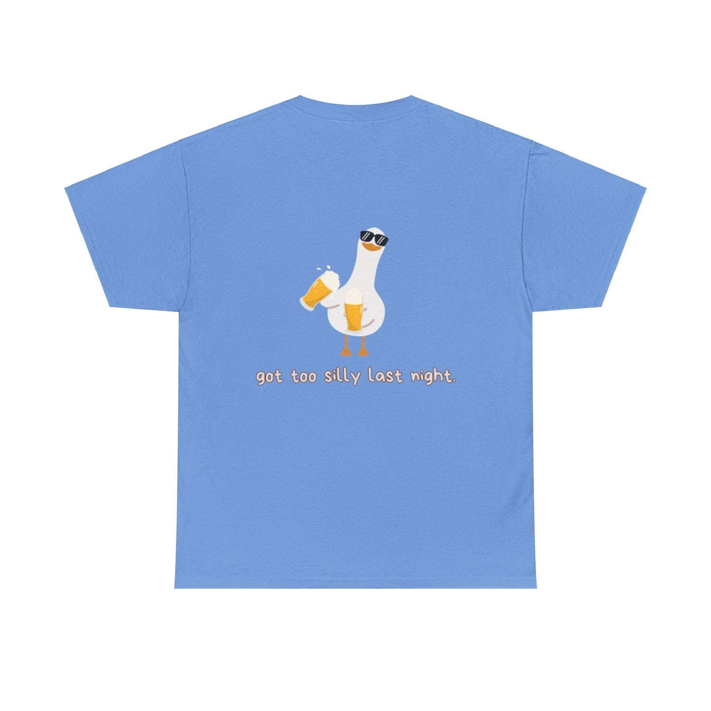 Got Too Silly Last Night Unisex Heavy Cotton Tee