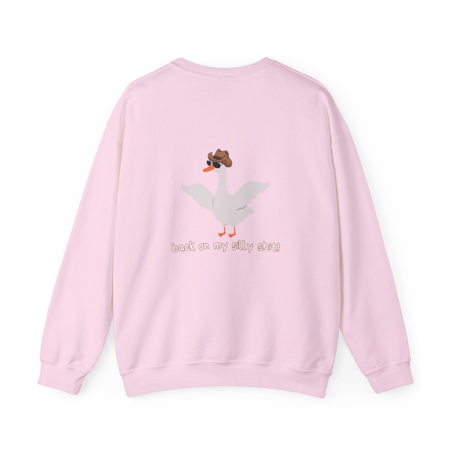 Back On My Silly Shit! Unisex Heavy Blend™ Crewneck Sweatshirt