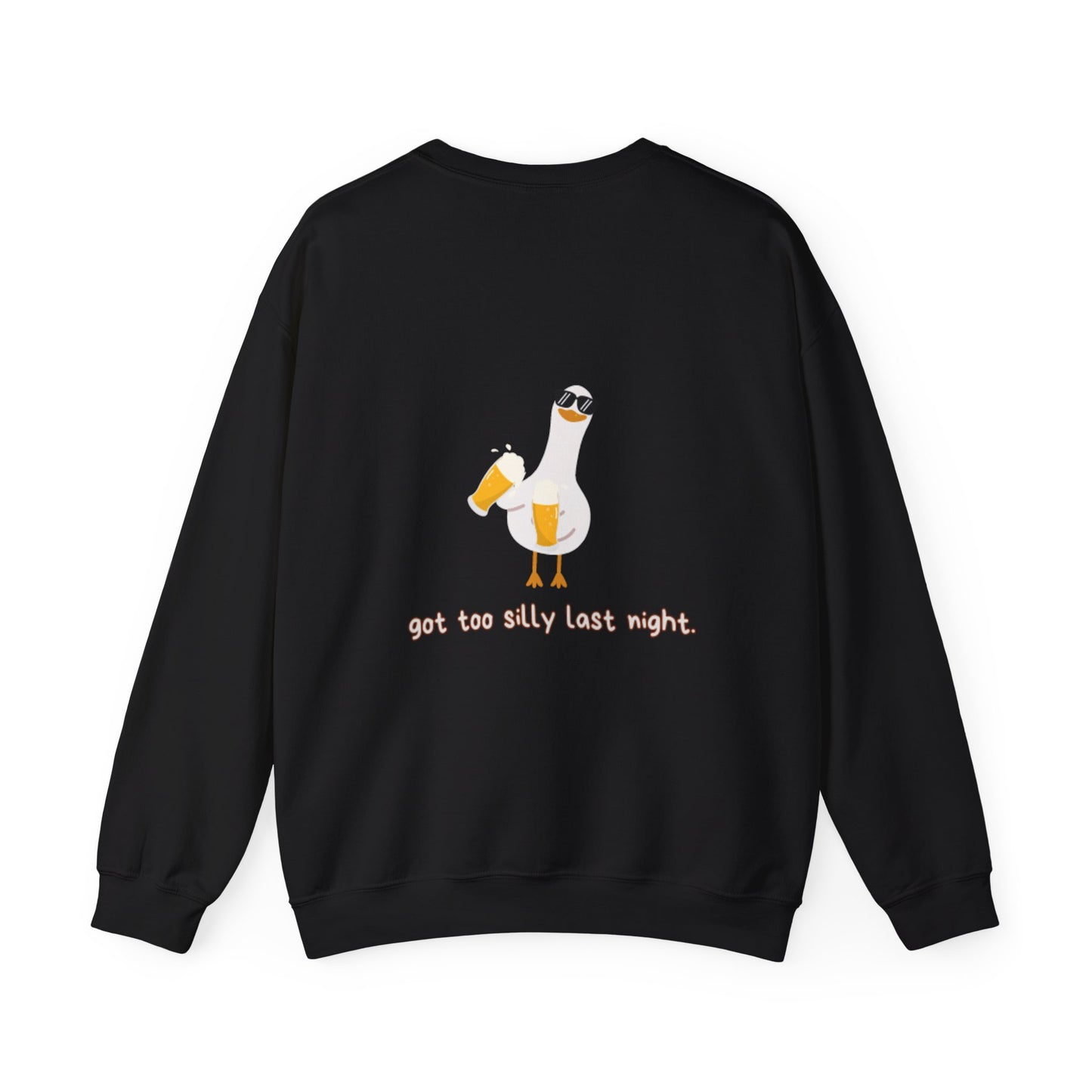 Got Too Silly Last Night Unisex Heavy Blend™ Crewneck Sweatshirt