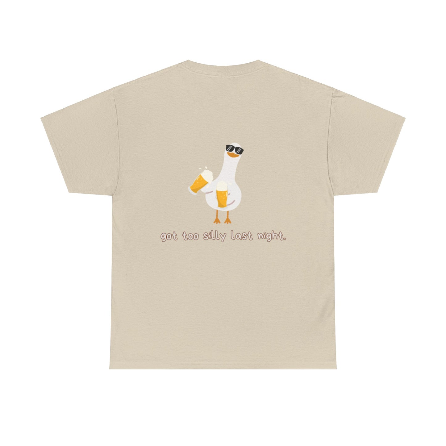 Got Too Silly Last Night Unisex Heavy Cotton Tee