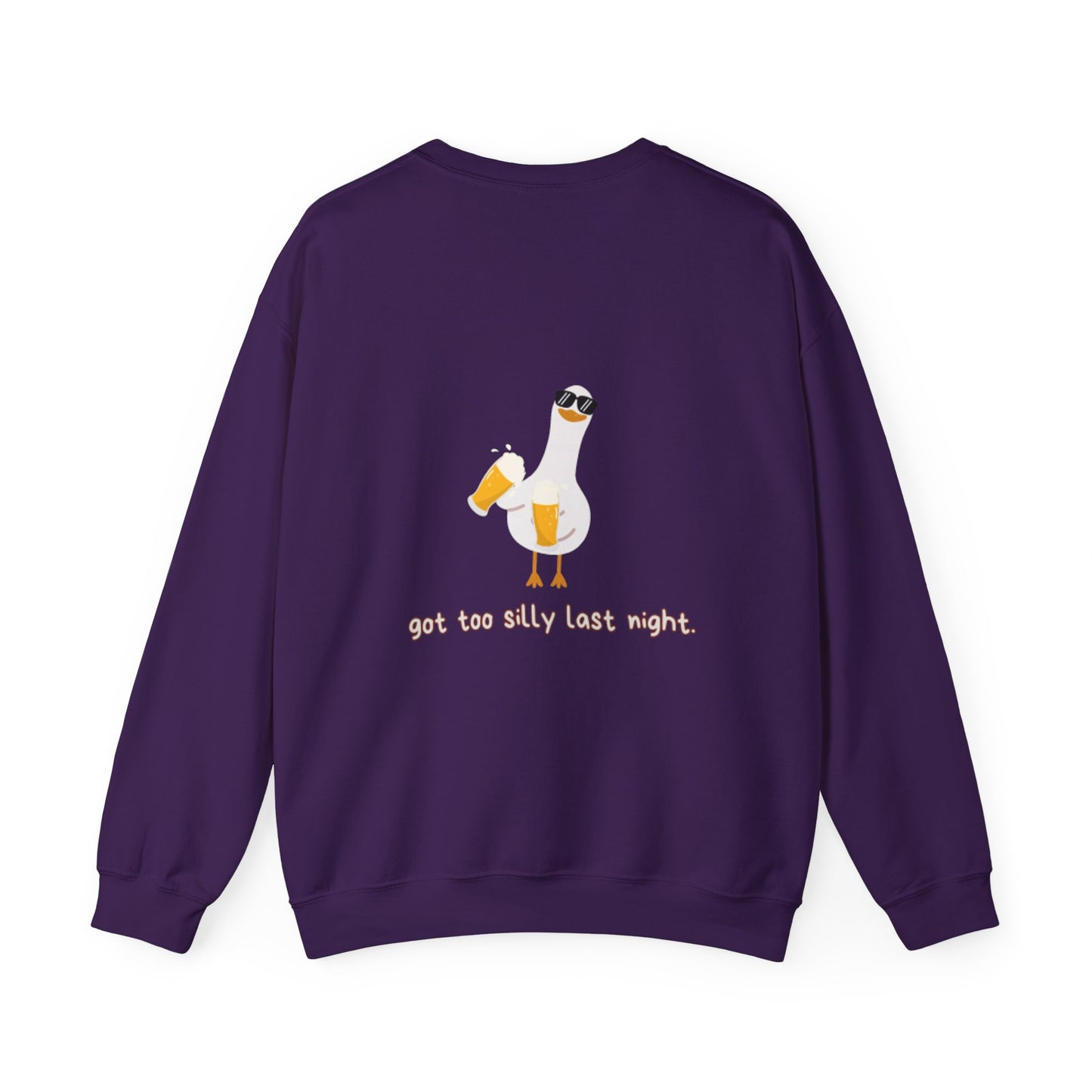 Got Too Silly Last Night Unisex Heavy Blend™ Crewneck Sweatshirt