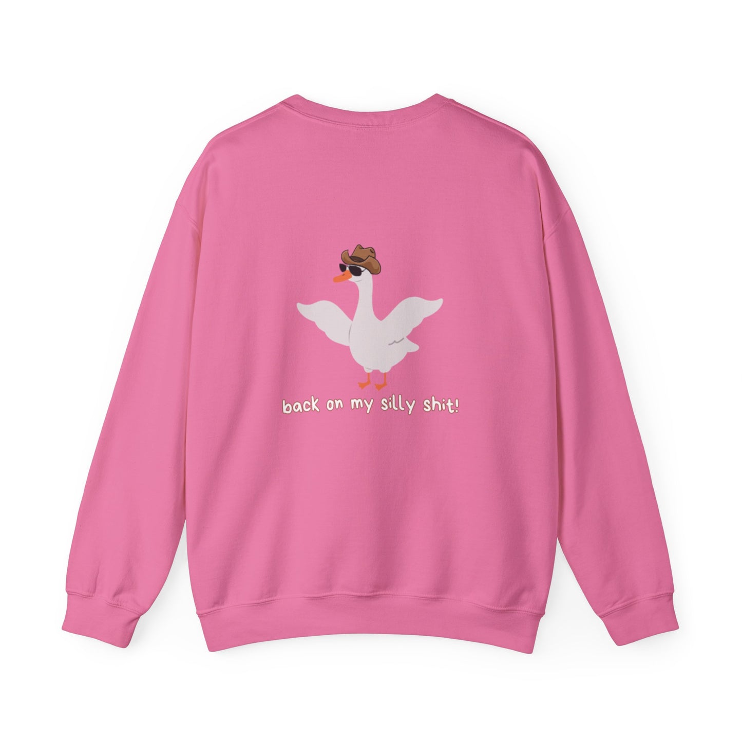 Back On My Silly Shit! Unisex Heavy Blend™ Crewneck Sweatshirt