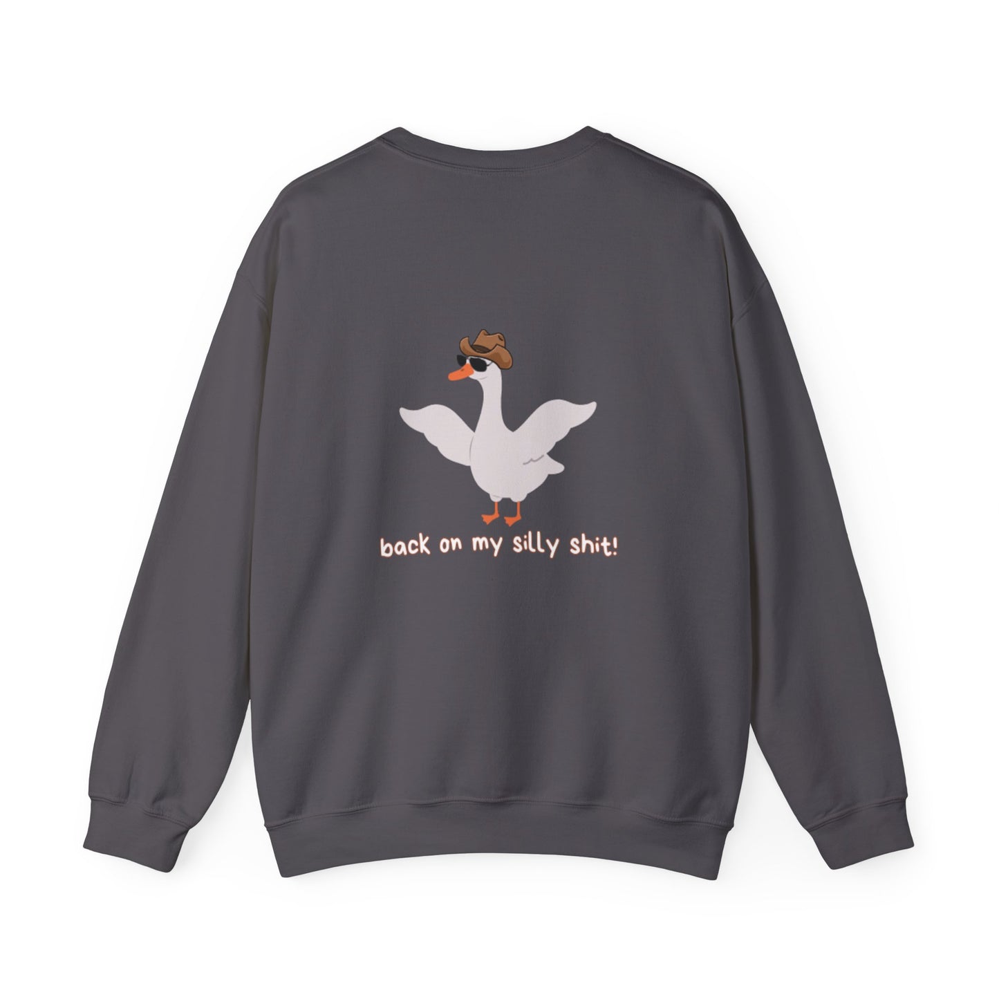 Back On My Silly Shit! Unisex Heavy Blend™ Crewneck Sweatshirt