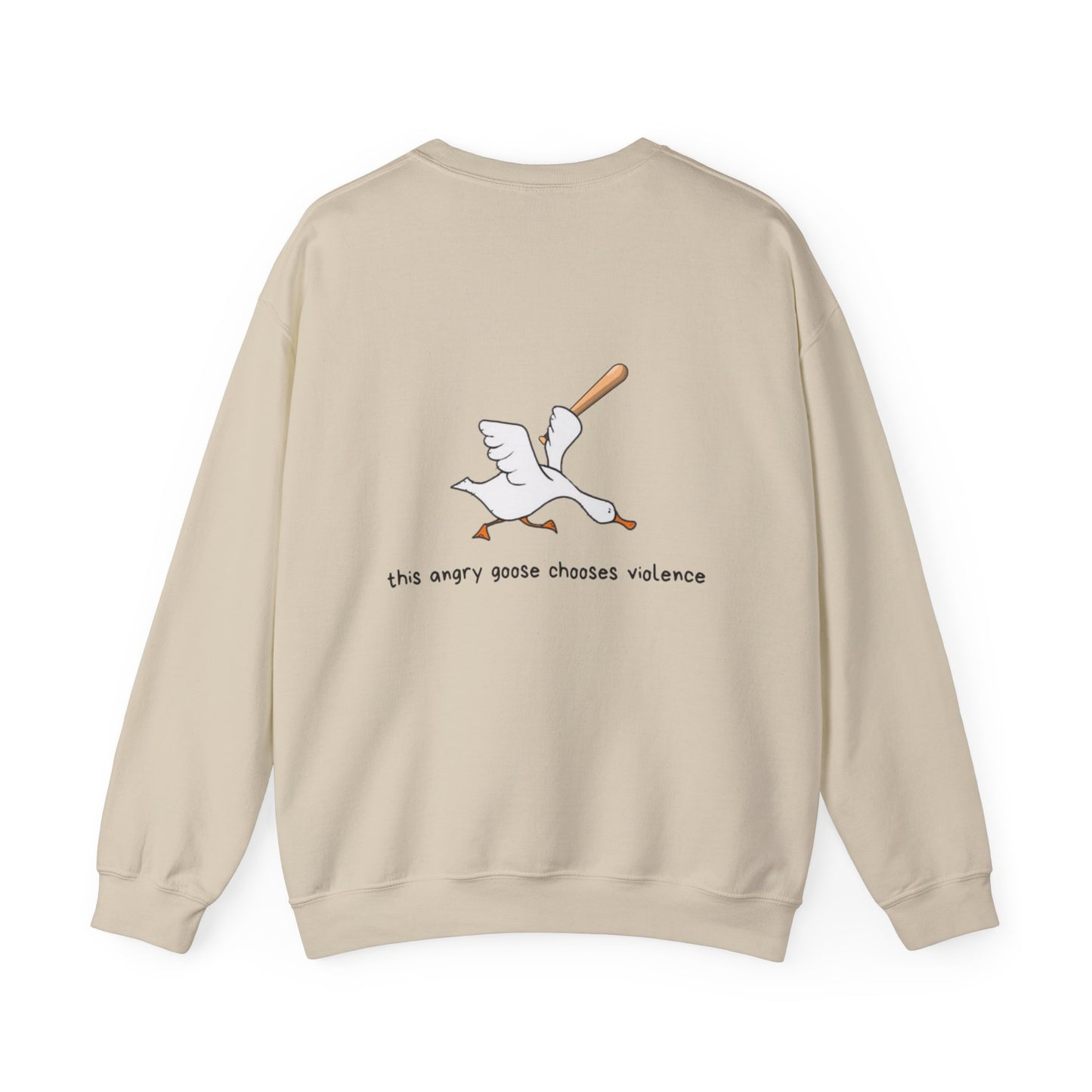 Leo Crewneck (angry goose)