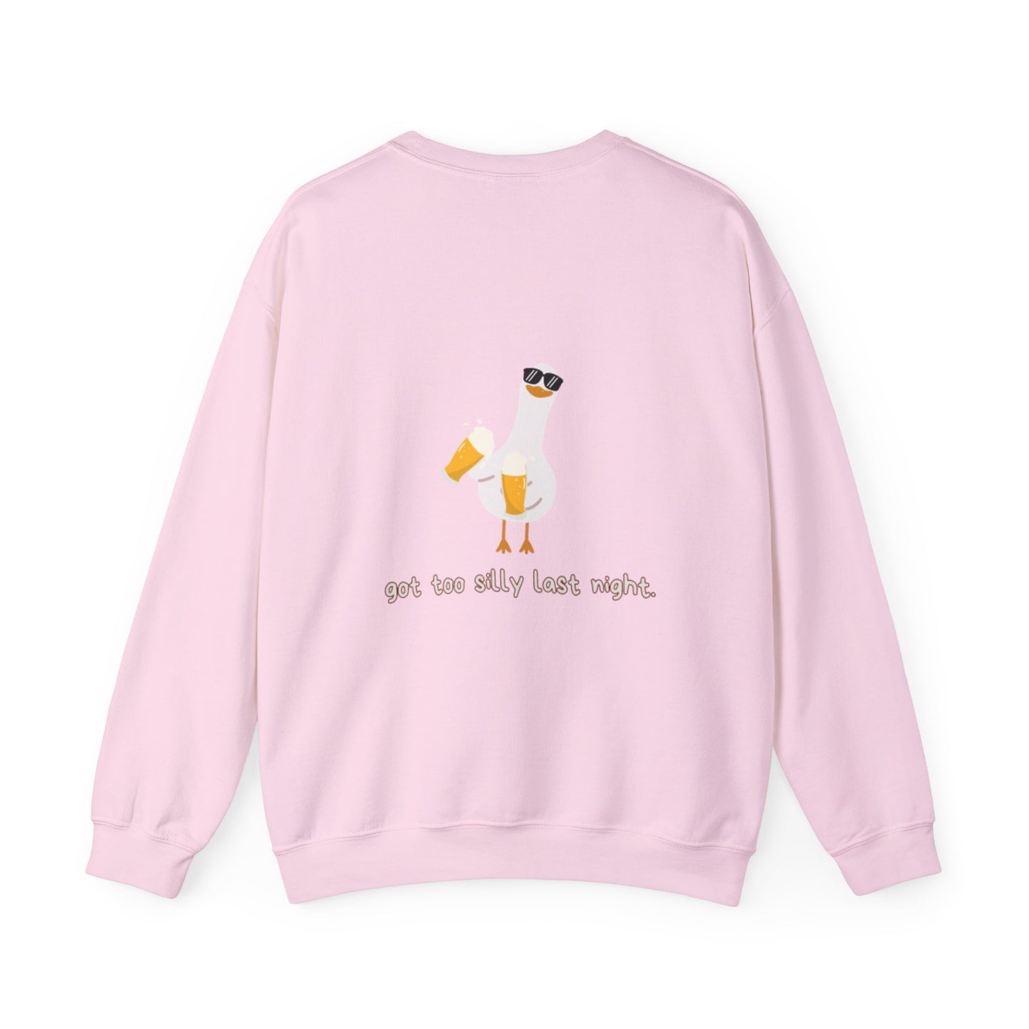 Got Too Silly Last Night Unisex Heavy Blend™ Crewneck Sweatshirt