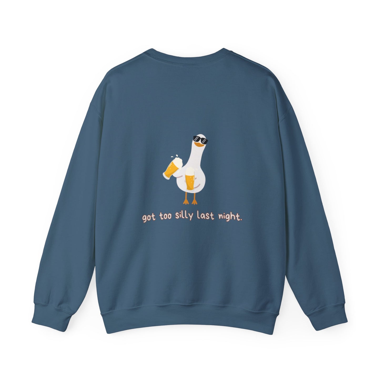 Got Too Silly Last Night Unisex Heavy Blend™ Crewneck Sweatshirt