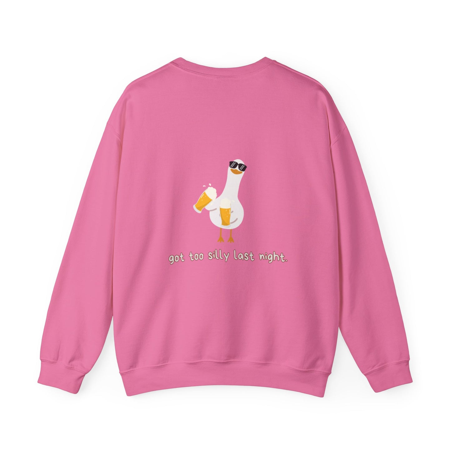 Got Too Silly Last Night Unisex Heavy Blend™ Crewneck Sweatshirt